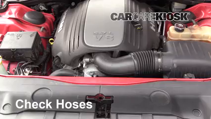 2012 Dodge Charger RT 5.7L V8 Durites Vérifier les durites